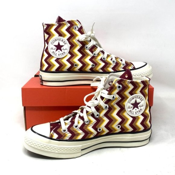 Converse Chuck 70 High Sneakers Skate For Women Shoes Multicolor Canvas A04304C - Picture 5 of 11